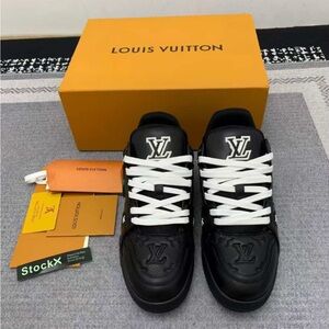 Louis Vuitton Black Embossed Monogram